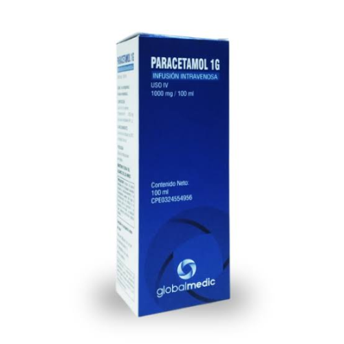 PARACETAMOL 1GR AMP I.V 100ML X 1 (GLOBAL MEDIC)